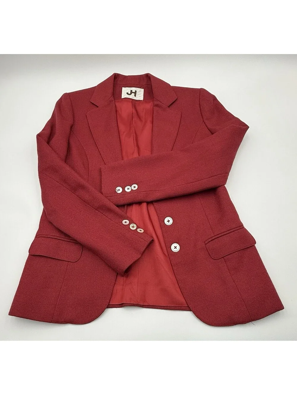 Vintage JH Collectibles Womens Career Suit Blazer & Pants Set Size 0-2